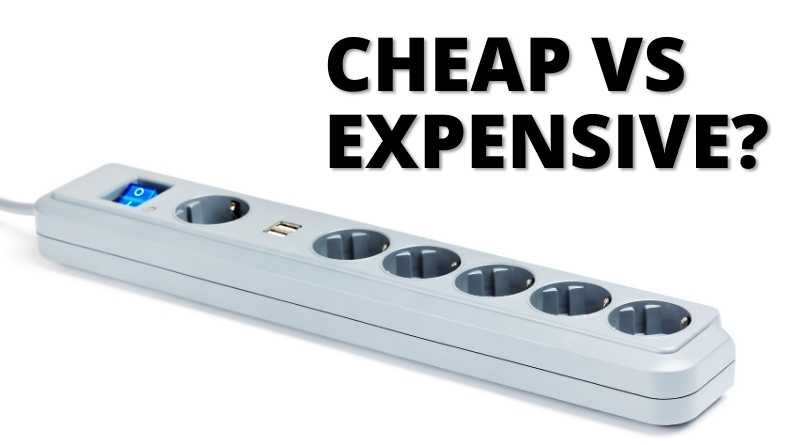 cheap surge protector vs expensive