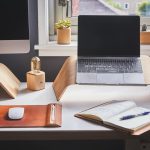 minimalist desk for efficiency