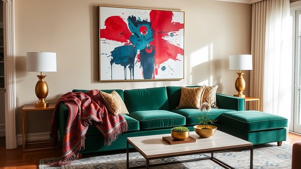 bold and neutral harmony