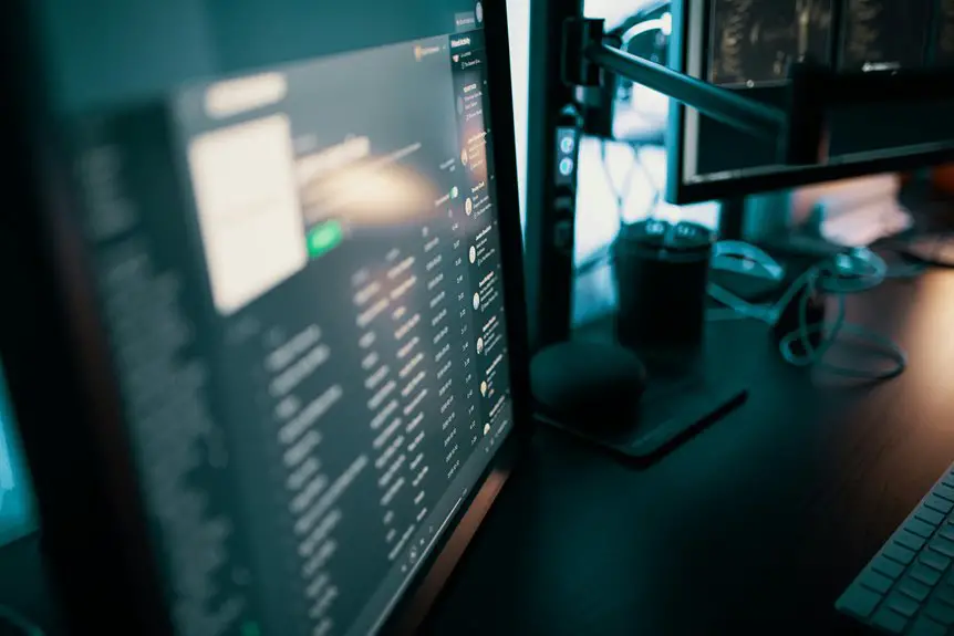 cable management with monitor arm