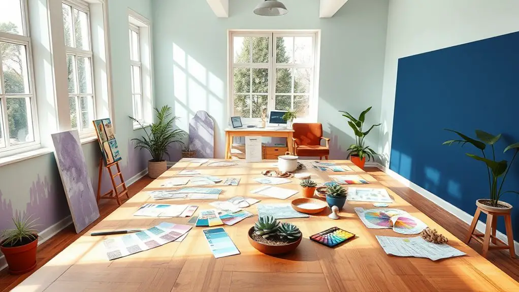 choosing harmonious color scheme
