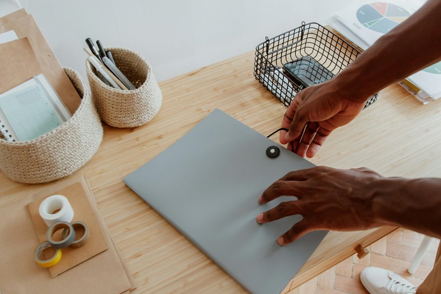 desk cable organization solutions