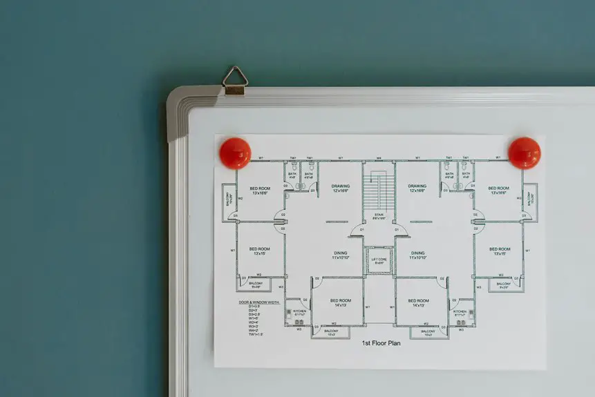 flexible mobile whiteboard construction