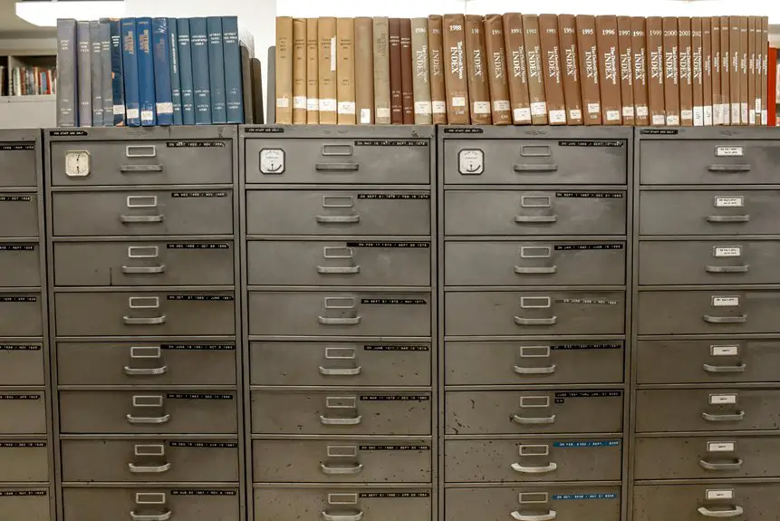 notebook and journal storage