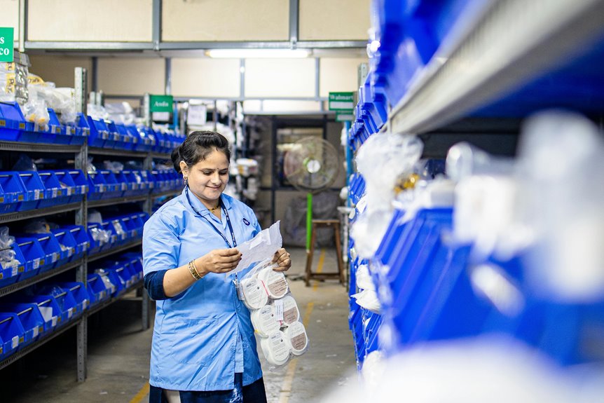 organized office storage systems