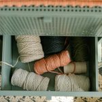 organized office supply drawers