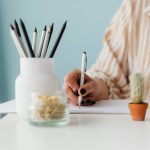 organized pen holder compartments