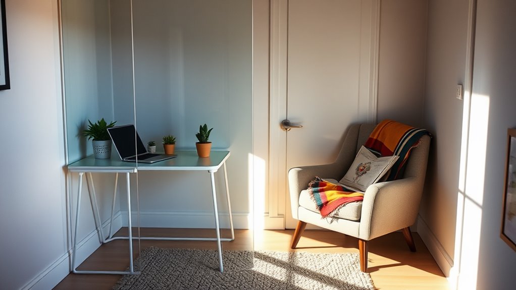 physical barriers for separation