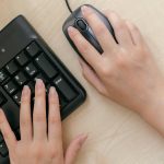 trackball mouse positioning ergonomics