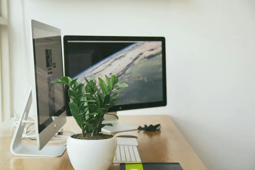 webcam positioning for dual monitors