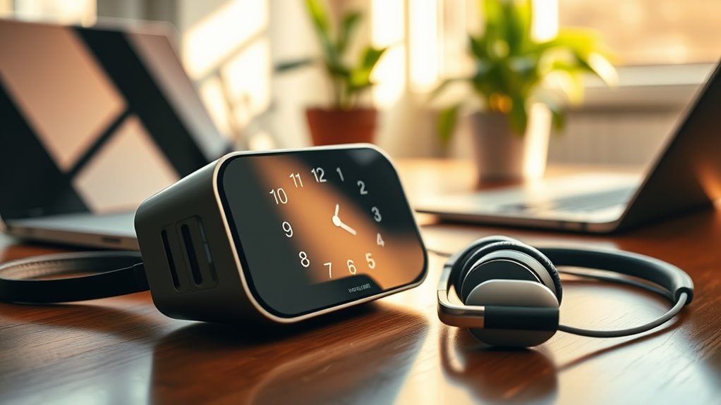 accessible talking clock features