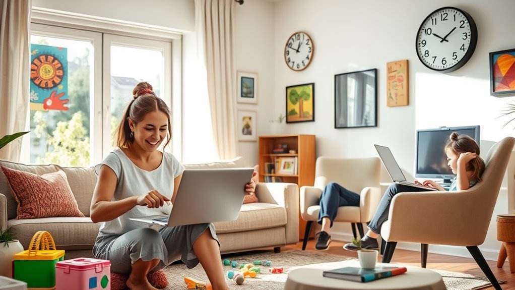 balancing family and work