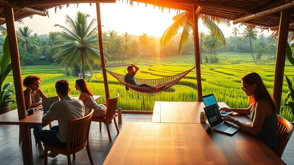 bali remote work paradise