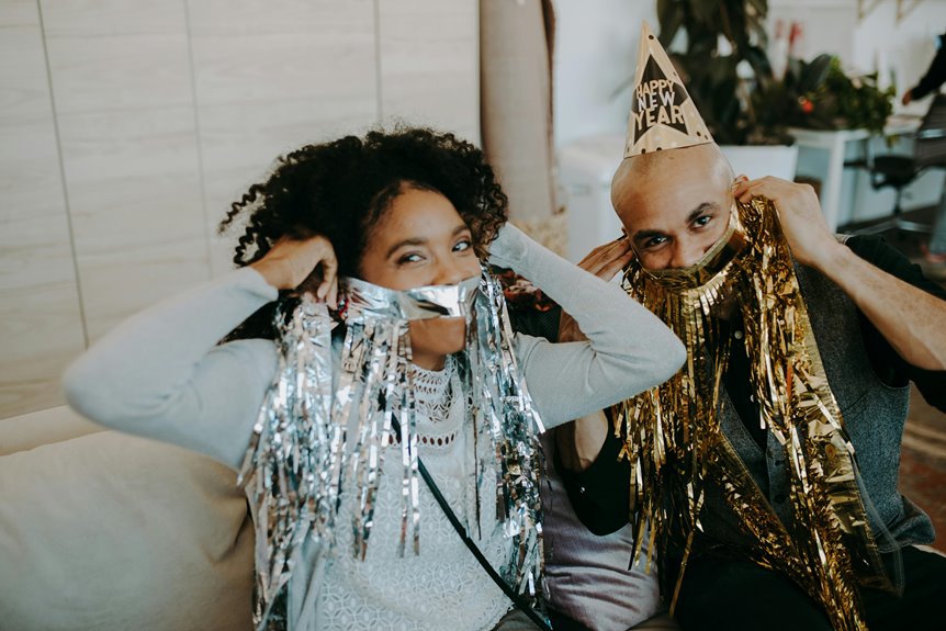 birthday themed home office decor