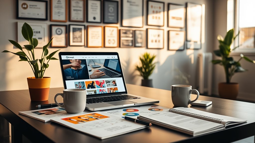 build a strong portfolio