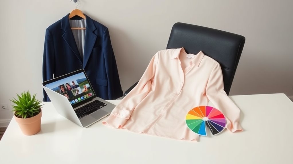 choose professional interview colors