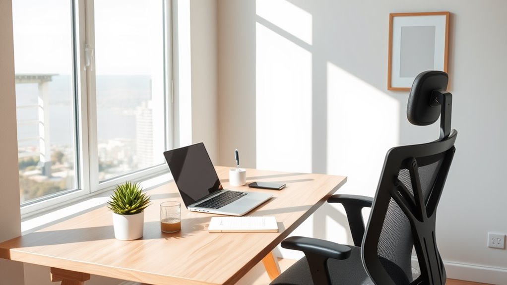 comfortable distraction free work environment