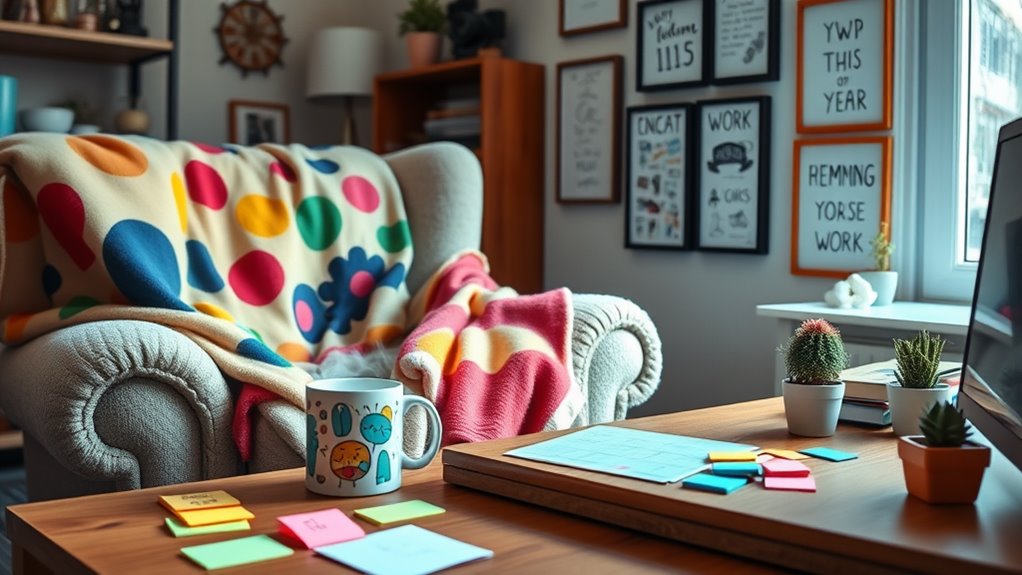 comfy work from home attire