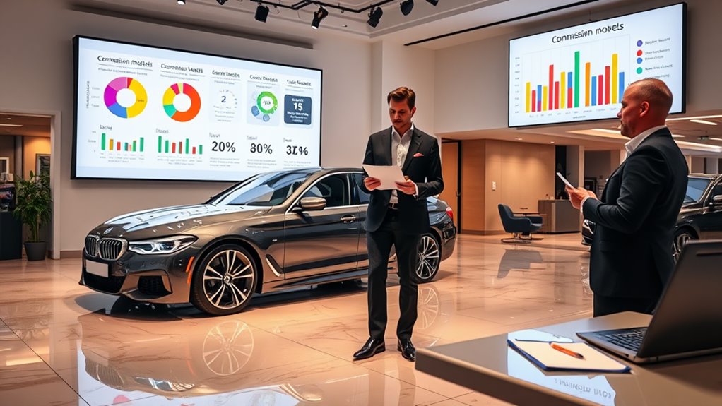 commission models in car sales