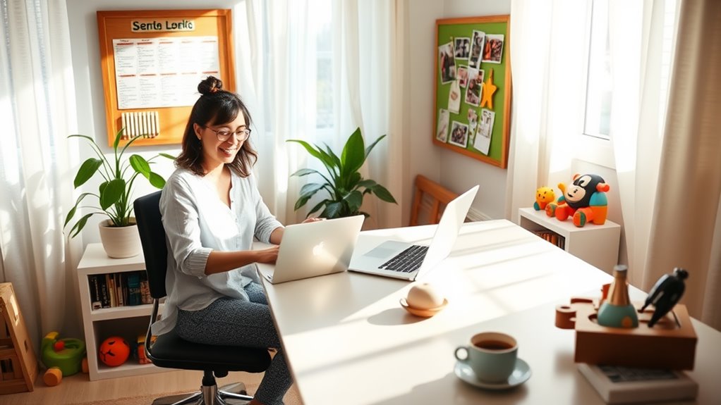 create a focused workspace