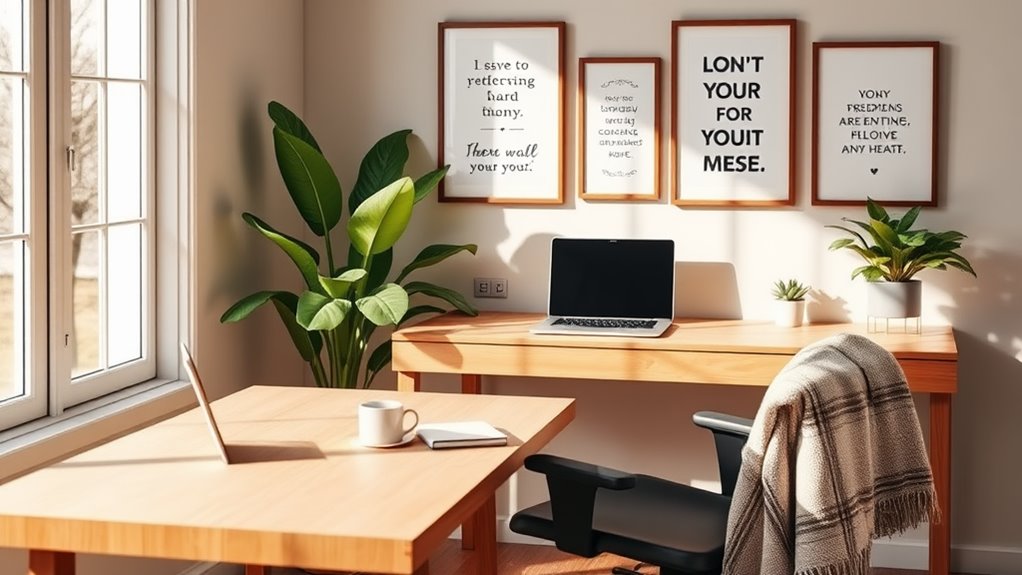 dedicated workspace for productivity