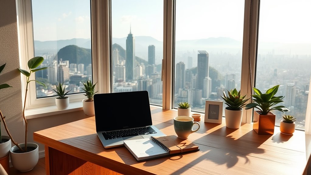 efficient home office setup