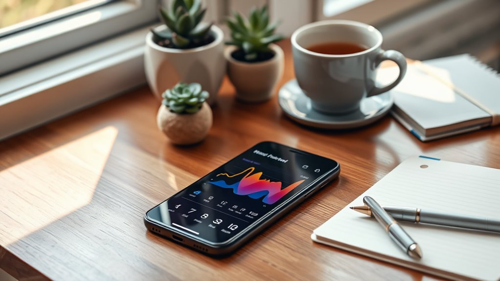 emotional well being through tracking