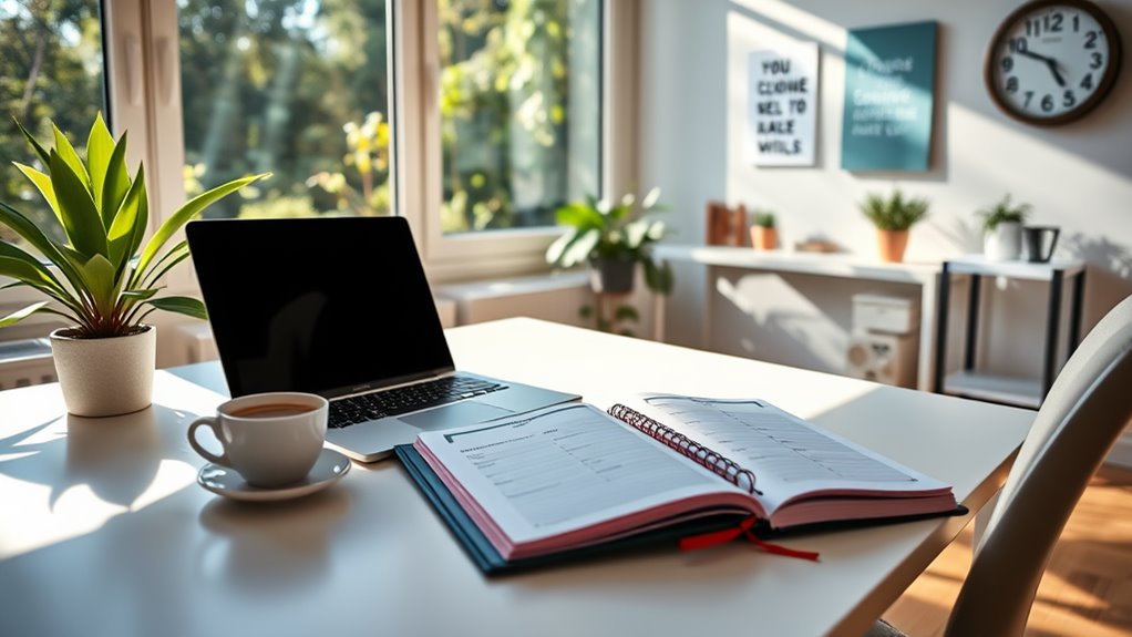 establishing a productive routine