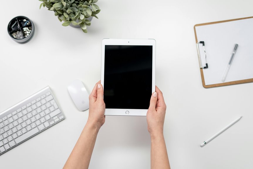 flattening mouse pad tips
