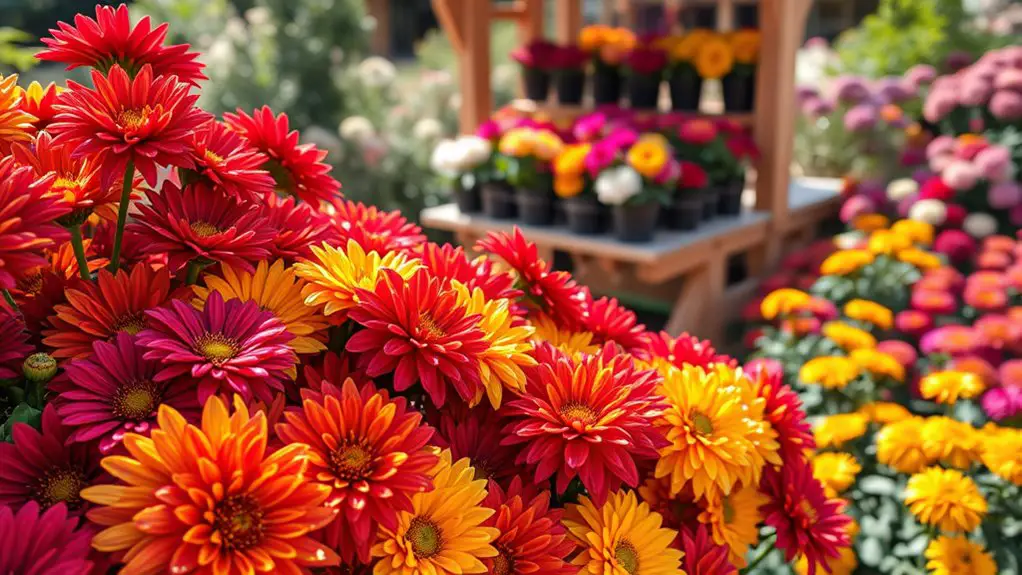 growing market for mums
