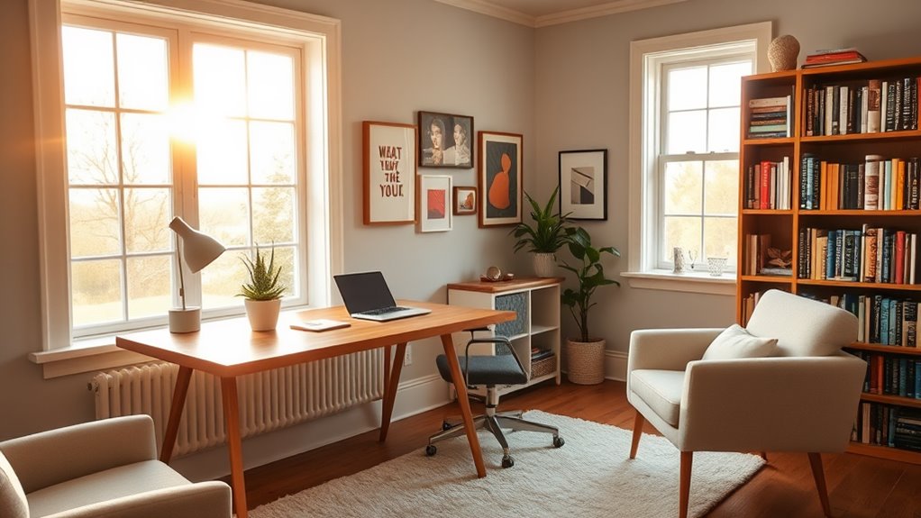 home office productivity space