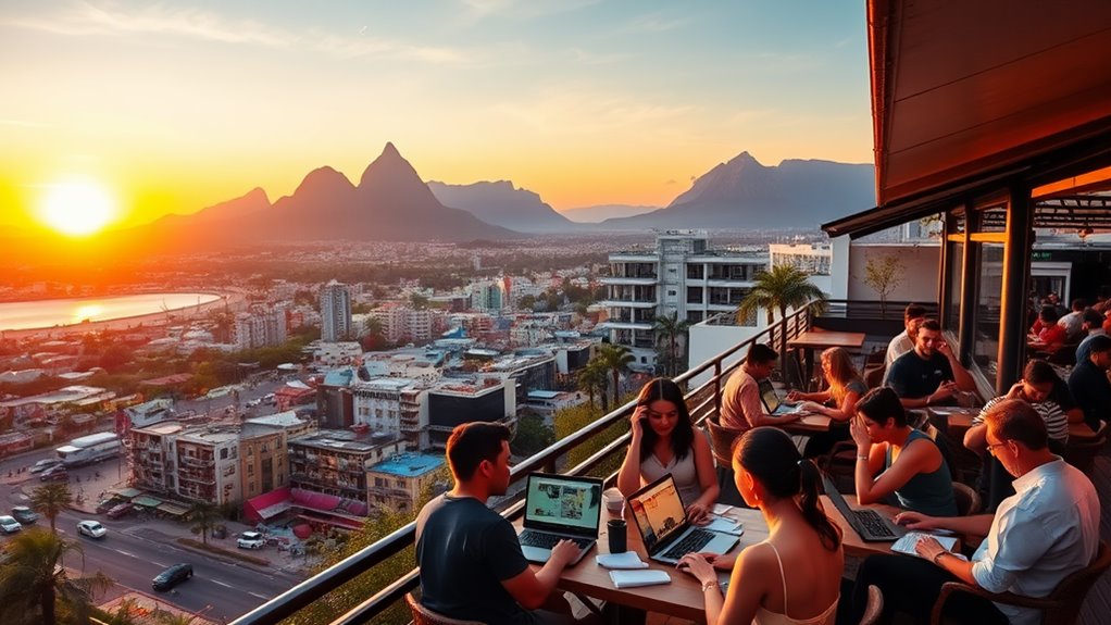 ideal cities for nomads