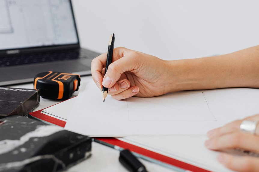 ideal desk measurements home office