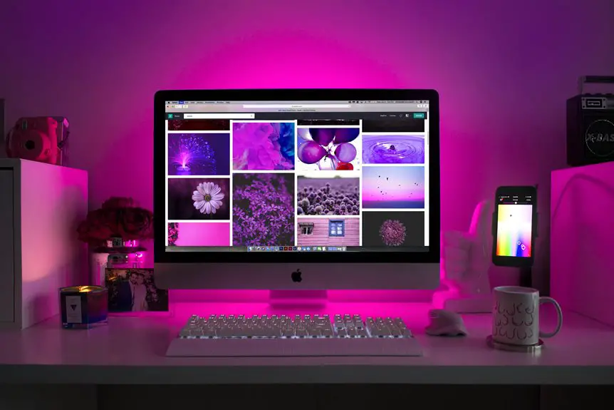 ideal desk size dual monitors