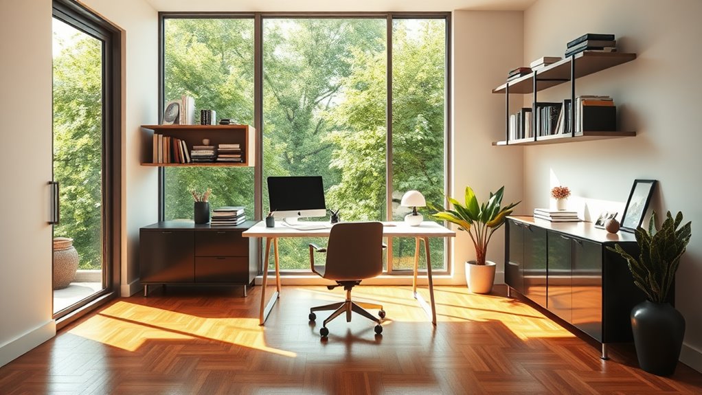 ideal home office layout