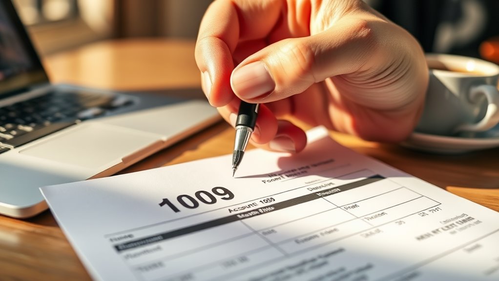 importance of 1099 account number