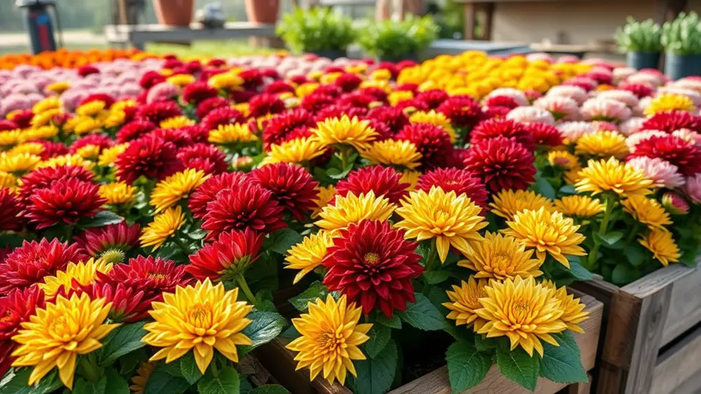 maximize mum profit varieties