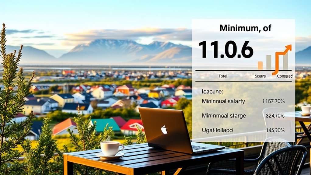 minimum salary for remote workers