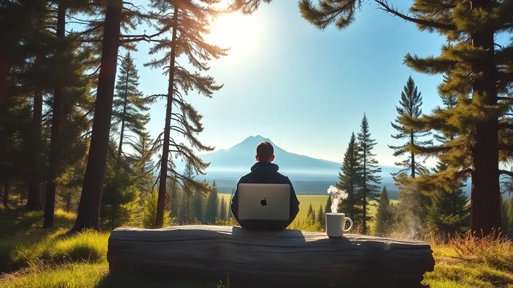 nature inspired remote work journey