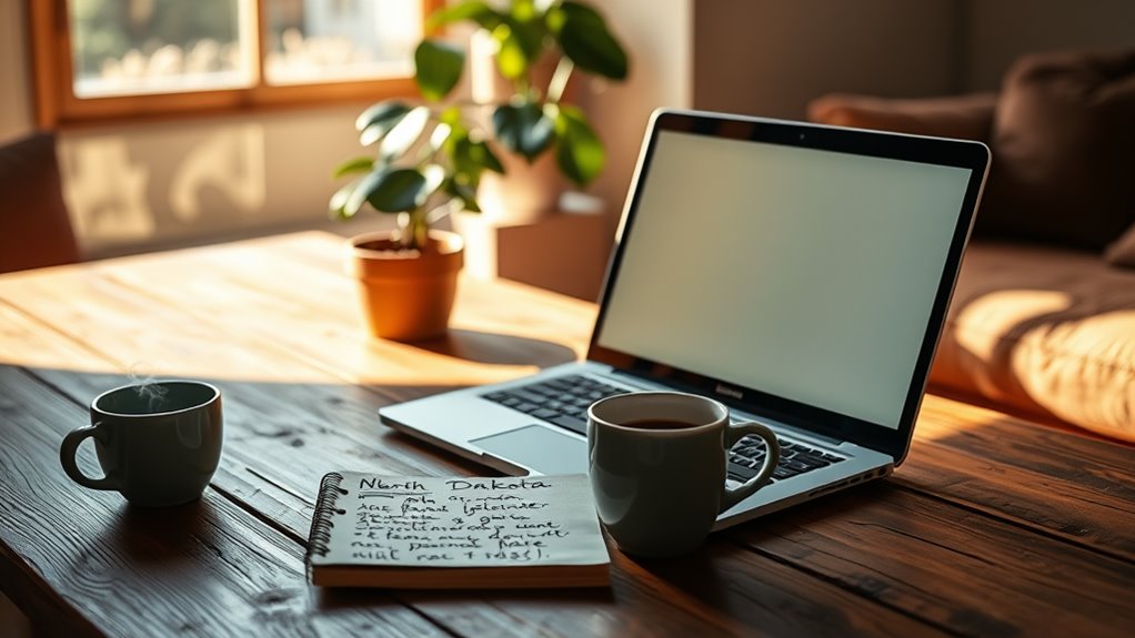 north dakota remote worker rights