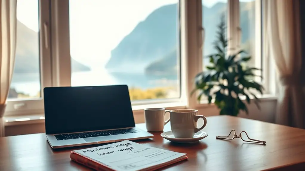 norway remote workers minimum wage