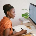 optimal standing desk posture