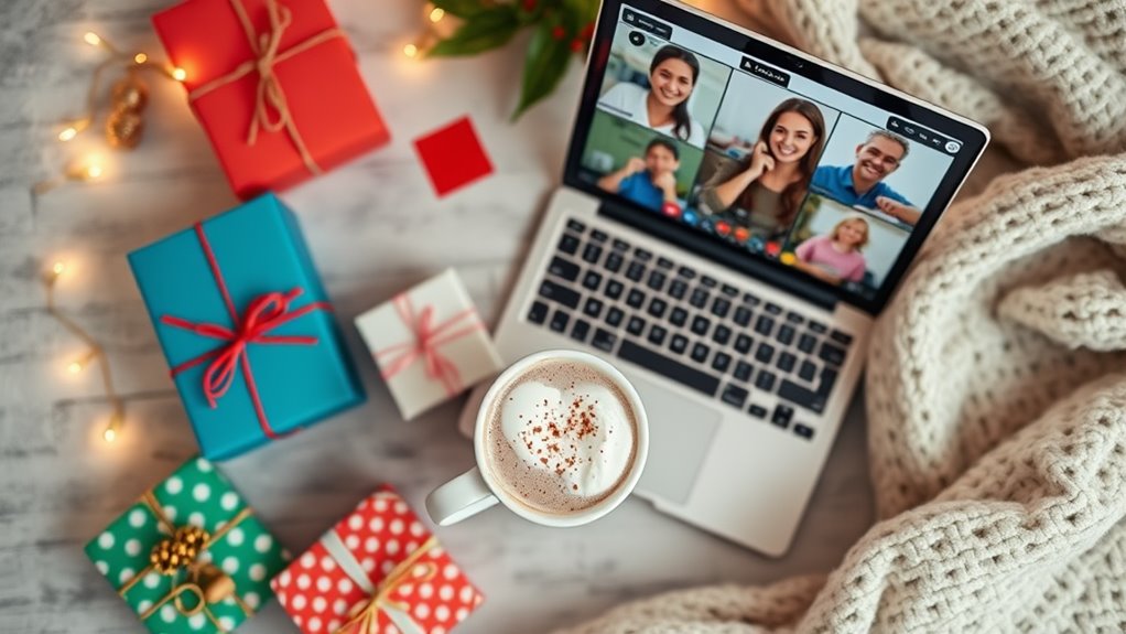 organize online gift exchange