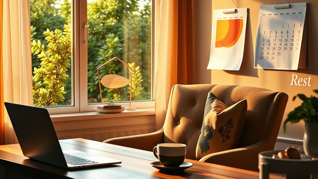 prioritize rest for productivity
