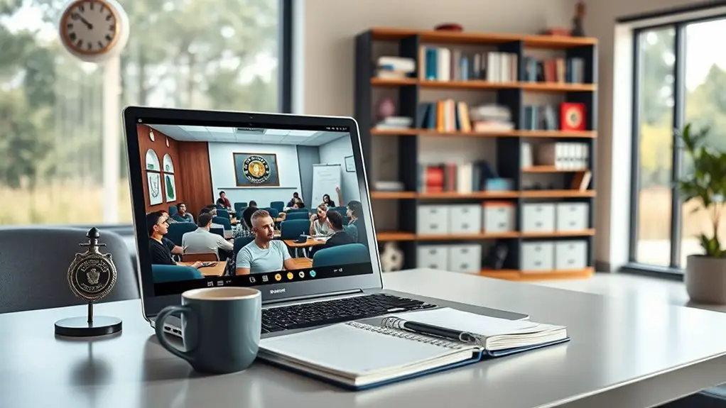 remote criminal justice teaching