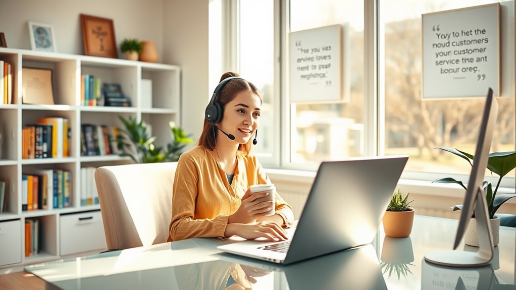 remote customer support role