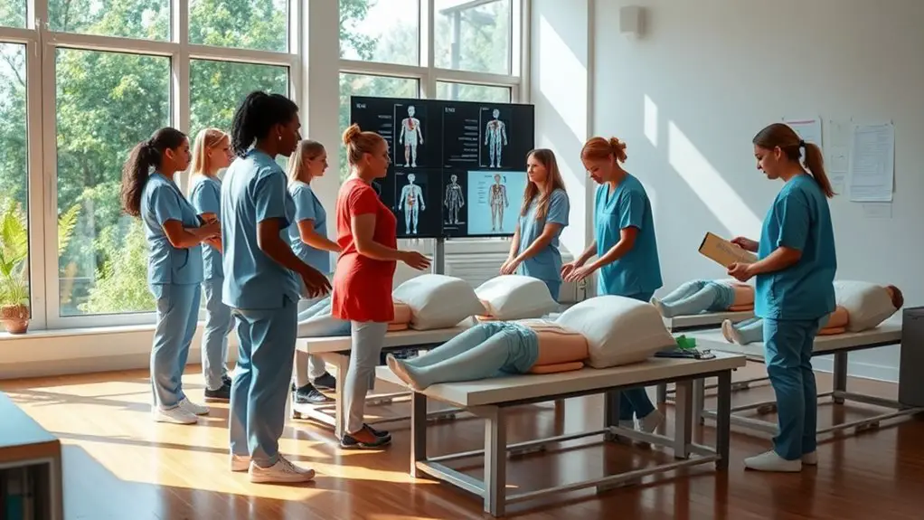 remote health career training