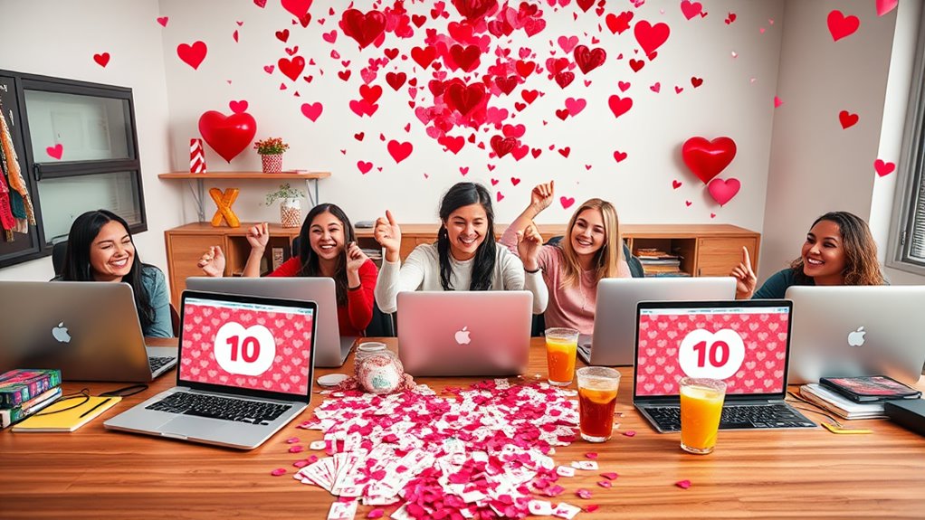 remote team bingo fun