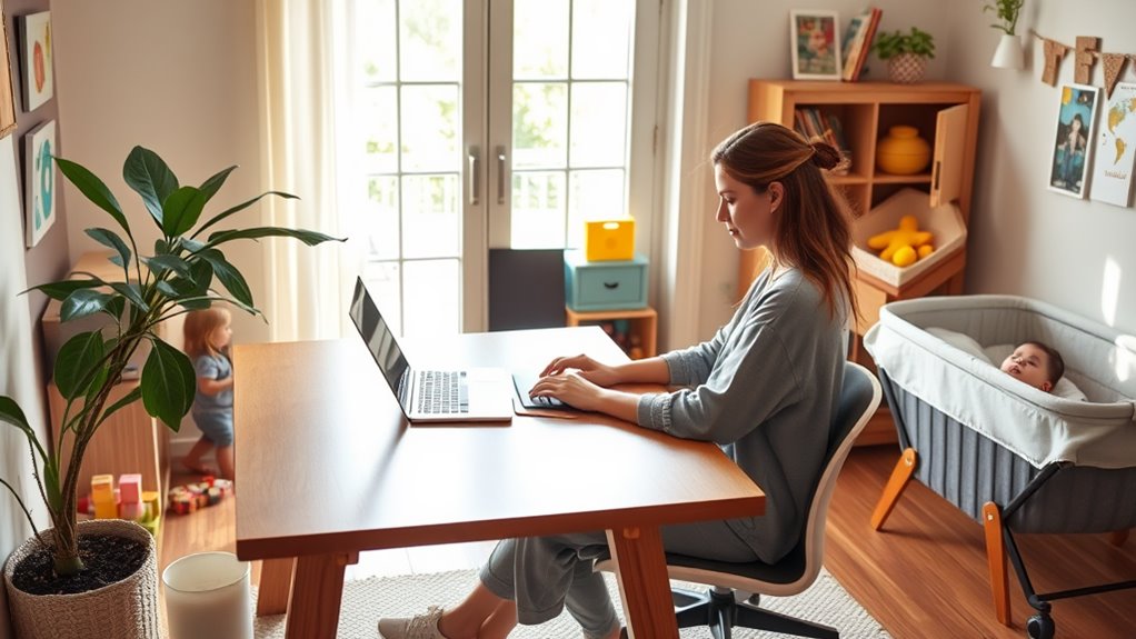 remote work and parenting