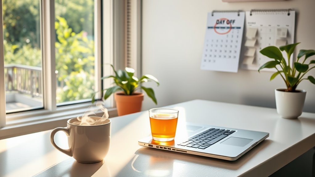 remote work time off